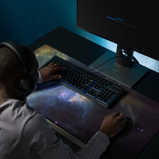 Bubble Nebula Full Size Gaming Mouse Pad